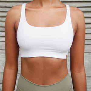 Indigo Luna White Sports Bra